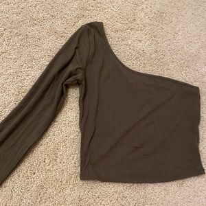 one sleeve top